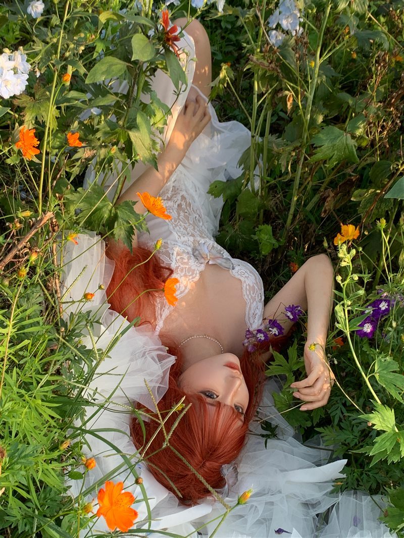 图片[4]-蠢沫沫 - 花丛婚纱 [67P／517MB] - 呦糖社C+-呦糖社C+