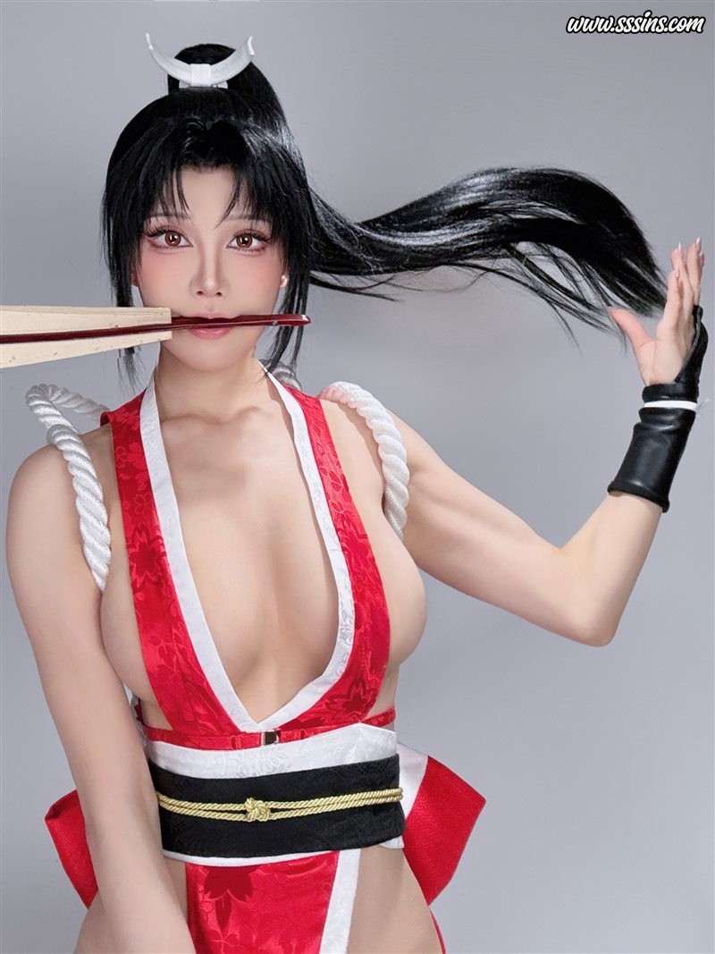 水淼aqua - 不知火舞自摄 [22P／31.6MB]-呦糖社C+