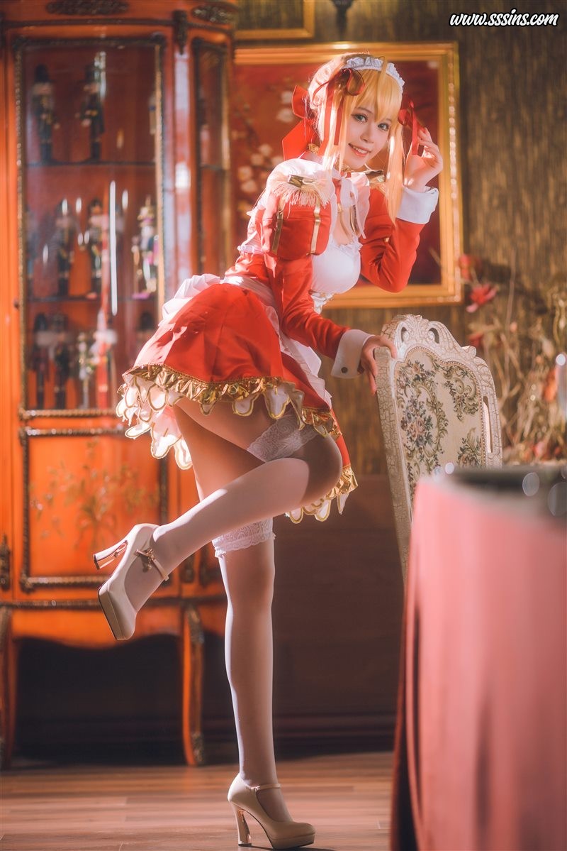 星黛鹿鹿(千反田鹿子) – 尼禄女仆 [34P／871.2MB]