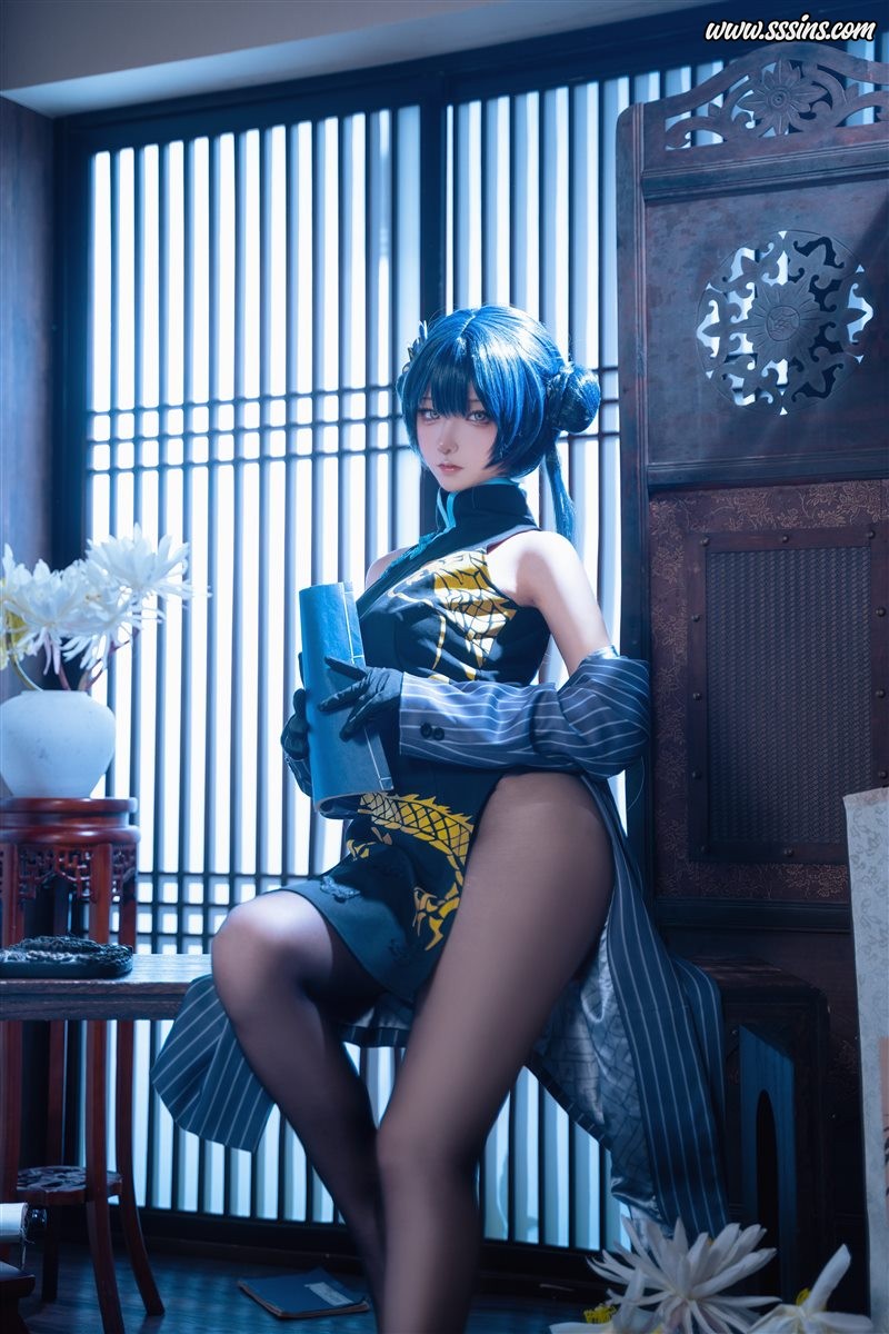 Seya-狮砸 – 蔚蓝档案 妃咲 旗袍 [12P／138.2MB]