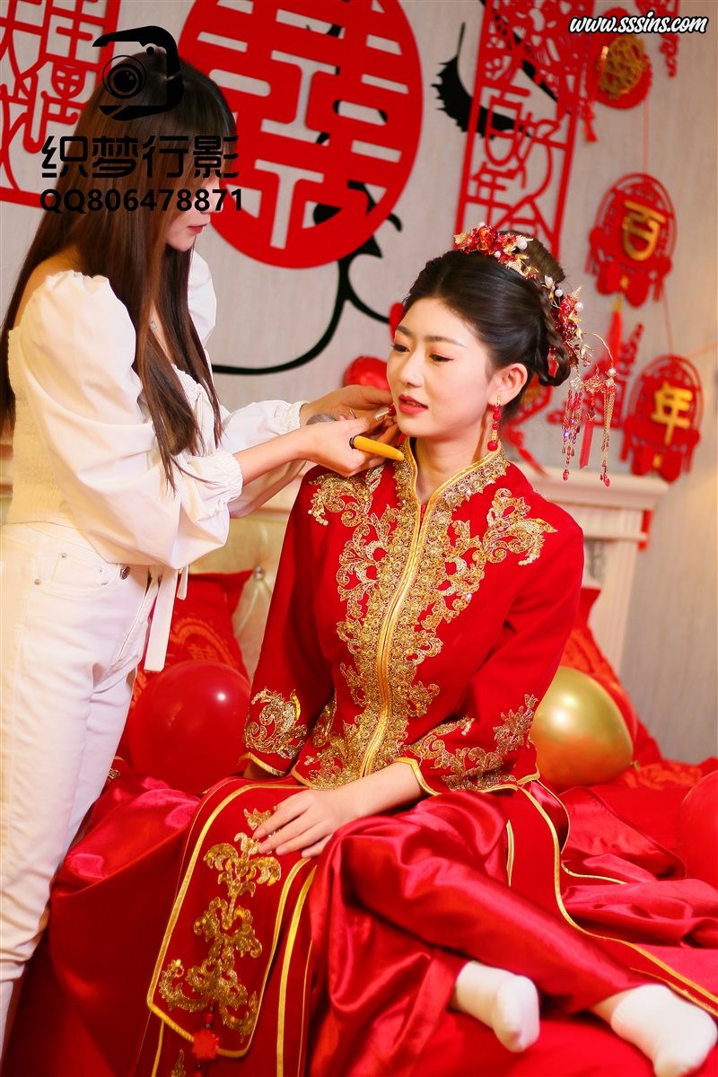 [织梦映像]NO.063 新婚燕尔-千里姻缘一线牵[300P+1V／11.9GB]-呦糖社C+